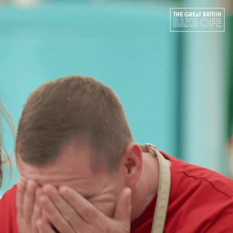 Happy Face GIF by The Great British Bake Off