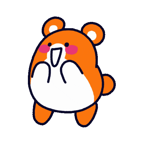 Happy Cheering Sticker