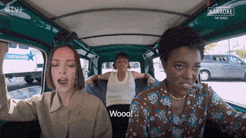 Excited Carpool Karaoke GIF by Apple TV+