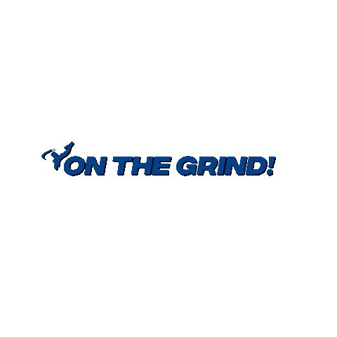 On The Grind Sticker by AROD
