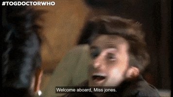 Welcome Aboard Doctor Who GIF by Temple Of Geek