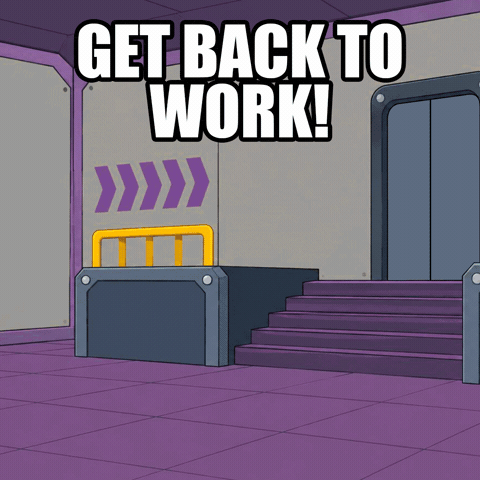 Working Back To Business GIF by Masters of Mayhem