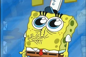 Sad Spongebob Squarepants GIF by swerk