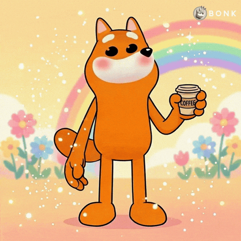 Light Particles Smiling GIF by BONK