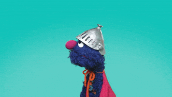 Fail Super Grover GIF by Sesame Street
