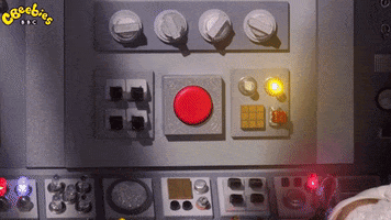 Red Button Animation GIF by CBeebies HQ