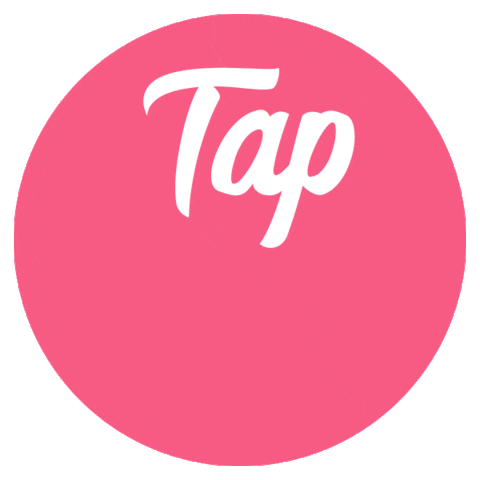 Pink Tap Sticker by Handmade Journey