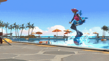 Pool Party Summer GIF by League of Legends