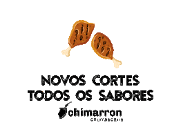 Steak Picanha Sticker by Chimarron Churrascaria