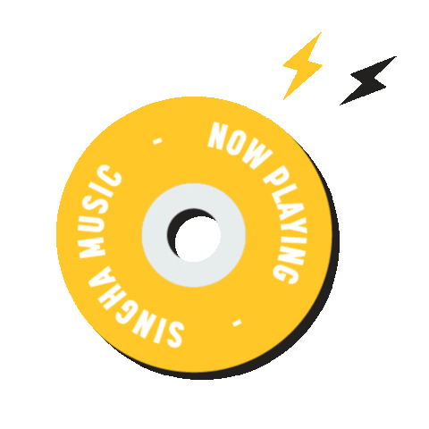 Party Now Playing Sticker by Singha for iOS & Android | GIPHY