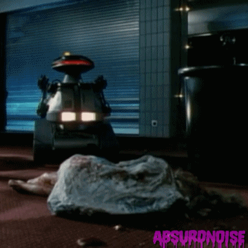 chopping mall horror movies GIF by absurdnoise