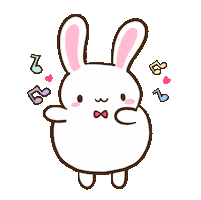 Happy Dance Sticker by Bunny