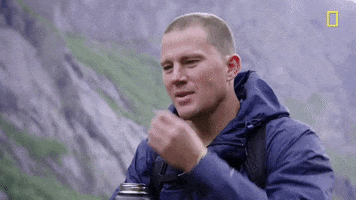 Channing Tatum Eating GIF by National Geographic Channel