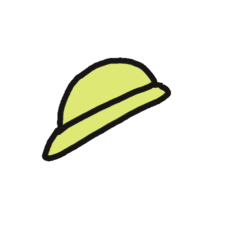 Summer Hat Sticker by cerberisa Babyaccessoires