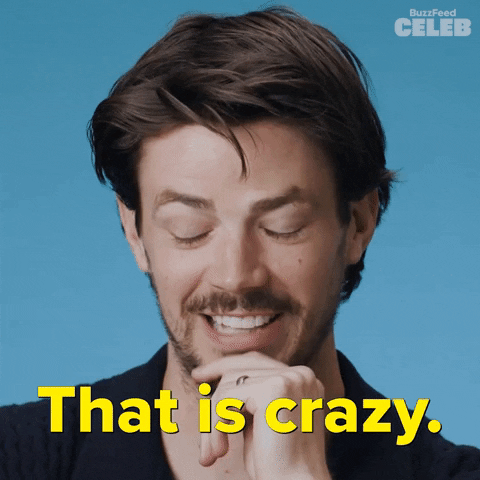 Lucy Hale That Is Crazy GIF by BuzzFeed