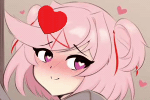 Fish Natsuki Ddlc GIF
