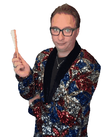 Hot Sticker by Bram van de Ven