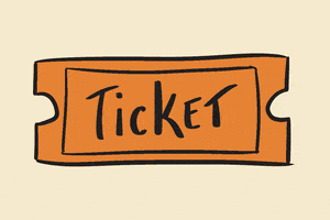 Ticket GIF by The Comedy Bar