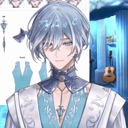 Vtuber Blush GIF