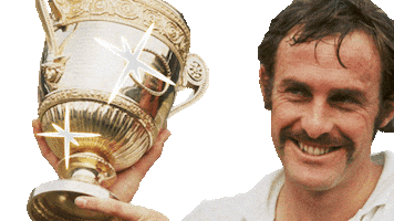 John Newcombe Tennis Ranch Sticker