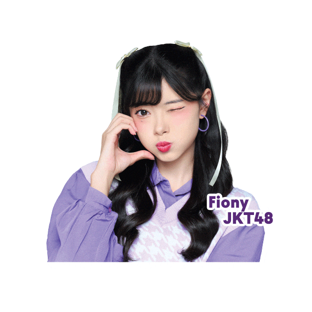 Jkt48 Sticker by fbindonesia