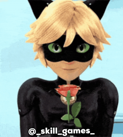 Chat Noir Love GIF