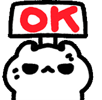Cat Ok Sticker by MYAOWL