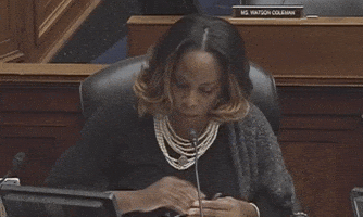 Stacey Plaskett Puts On Glasses GIF by GIPHY News