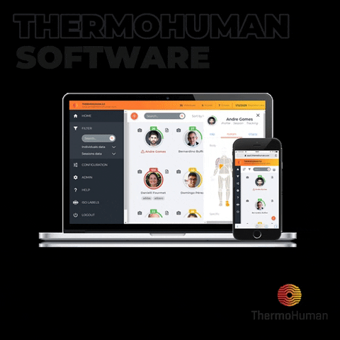 thermohuman thermal thermo termografia thermography GIF