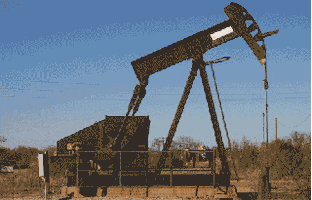 oil rig desert GIF