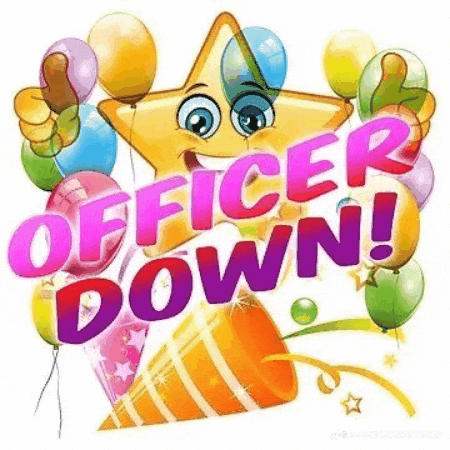Officer Down Thumbs Up GIF