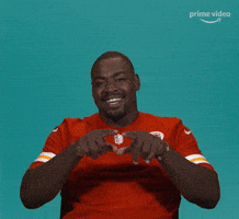 Kansas City Chiefs Smile GIF by NFL On Prime Video Kansas City Chiefs Smile GIF by NFL On Prime Video