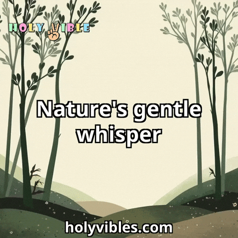Forest Whisper GIF by Holy Vibles