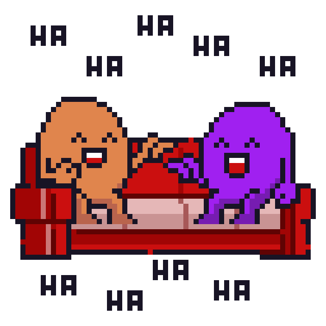 Comedy Laughing Sticker by Memeland by 9GAG