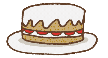 Birthday Cake Sticker