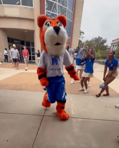 Memphis Tigers Dancing GIF by University of Memphis