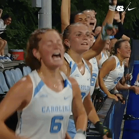 Excited North Carolina GIF by UNC Tar Heels