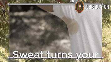 Sweating Natural Process GIF by DrSquatchSoapCo