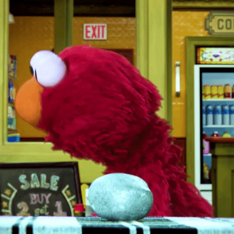 Shocked Friends GIF by Sesame Street