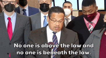 No One Is Above The Law Kim Potter GIF by GIPHY News