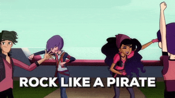 pirate dancing GIF by mysticonsofficial