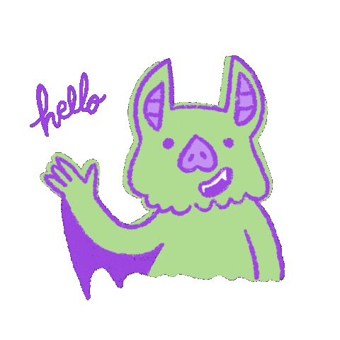 Wave Hello Sticker