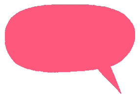 Speechbubble Sticker by Linzie Hunter