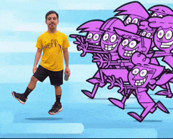 Girls Chasing GIF
