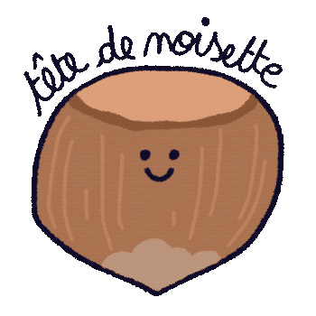 Hazelnut Noisette Sticker