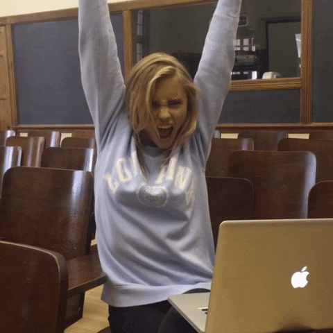 excited cheering GIF by Victoria's Secret PINK