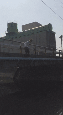 bungee fail GIF