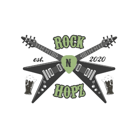 Rock N Hopz Sticker