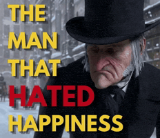 A Christmas Carol Frown GIF