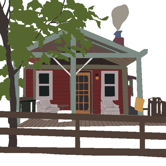 Chriscozycabin Sticker